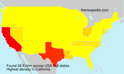 Surname Ezirim in USA Surname Ezirim in USA