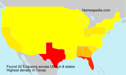 Surname Ezquerra in USA Surname Ezquerra in USA