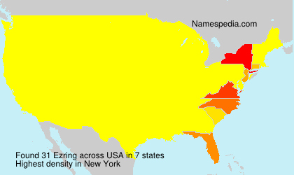 Surname Ezring in USA Surname Ezring in USA