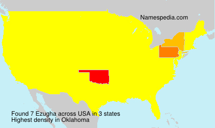 Surname Ezugha in USA Surname Ezugha in USA