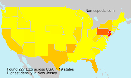 Surname Ezzi in USA Surname Ezzi in USA