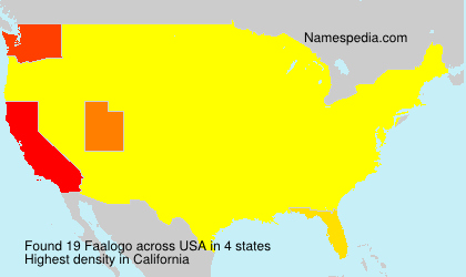 Surname Faalogo in USA Surname Faalogo in USA