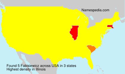 Surname Fabisiewicz in USA Surname Fabisiewicz in USA
