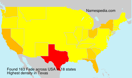 Surname Fade in USA Surname Fade in USA