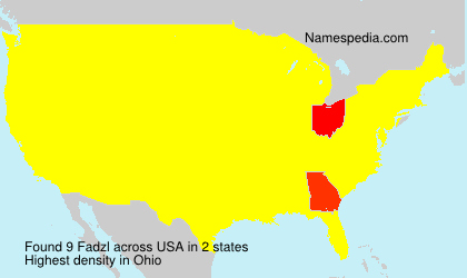 Surname Fadzl in USA Surname Fadzl in USA