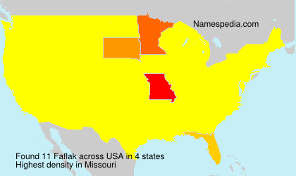 Surname Faflak in USA Surname Faflak in USA