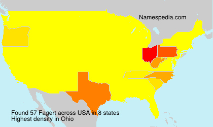 Surname Fagert in USA Surname Fagert in USA