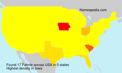Surname Fahnle in USA Surname Fahnle in USA