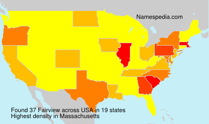 Surname Fairview in USA Surname Fairview in USA