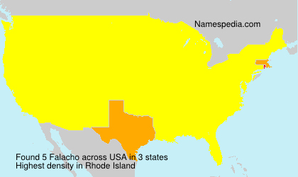 Surname Falacho in USA Surname Falacho in USA