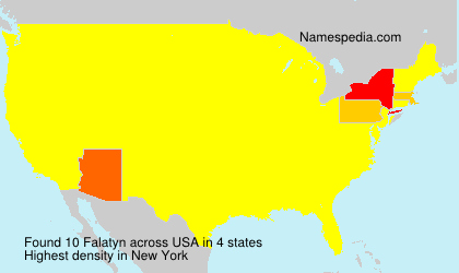 Surname Falatyn in USA Surname Falatyn in USA