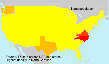 Surname Falceto in USA Surname Falceto in USA