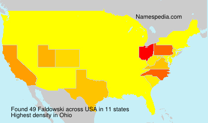 Surname Faldowski in USA Surname Faldowski in USA