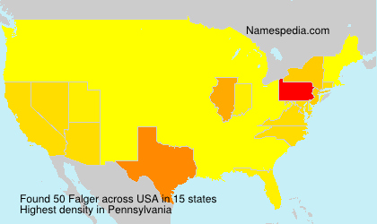 Surname Falger in USA Surname Falger in USA