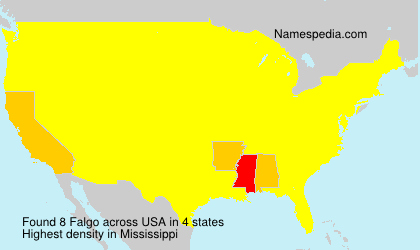 Surname Falgo in USA Surname Falgo in USA