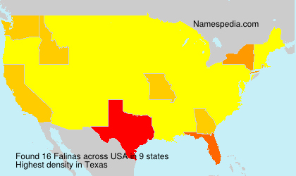Surname Falinas in USA Surname Falinas in USA