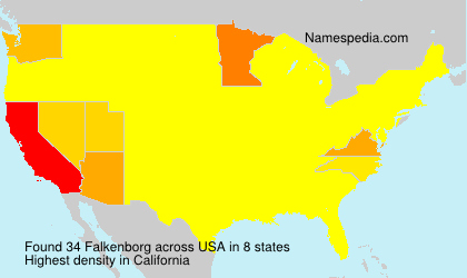 Surname Falkenborg in USA Surname Falkenborg in USA