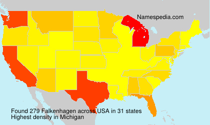 Surname Falkenhagen in USA Surname Falkenhagen in USA