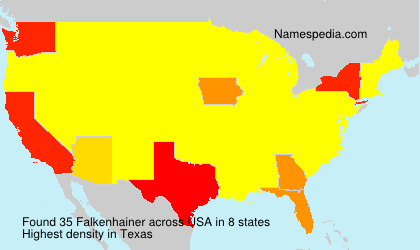 Surname Falkenhainer in USA Surname Falkenhainer in USA