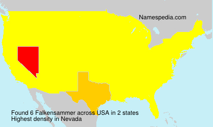 Surname Falkensammer in USA Surname Falkensammer in USA