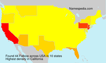 Surname Falkow in USA Surname Falkow in USA