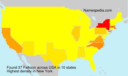 Surname Falkson in USA Surname Falkson in USA
