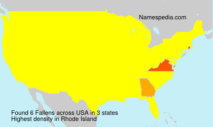 Surname Fallens in USA Surname Fallens in USA