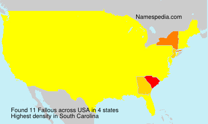 Surname Fallous in USA Surname Fallous in USA