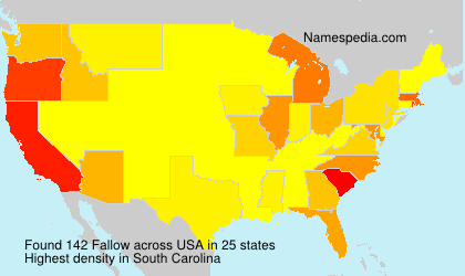 Surname Fallow in USA Surname Fallow in USA