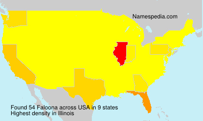 Surname Faloona in USA Surname Faloona in USA