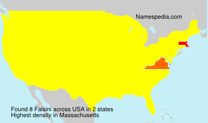 Surname Falsini in USA Surname Falsini in USA