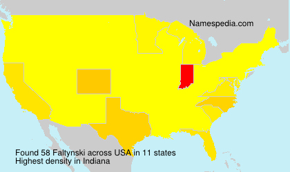Surname Faltynski in USA Surname Faltynski in USA