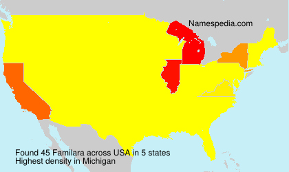 Surname Familara in USA Surname Familara in USA