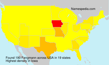 Surname Fangmann in USA Surname Fangmann in USA