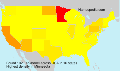 Surname Fankhanel in USA Surname Fankhanel in USA
