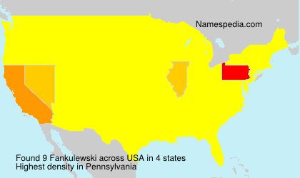 Surname Fankulewski in USA Surname Fankulewski in USA