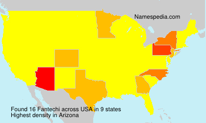 Surname Fantechi in USA Surname Fantechi in USA