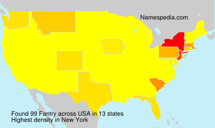 Surname Fantry in USA Surname Fantry in USA