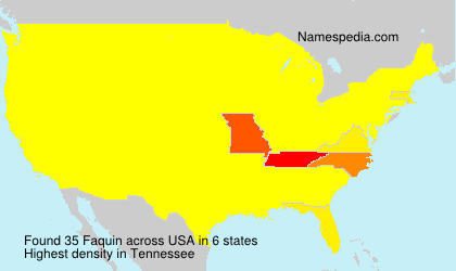 Surname Faquin in USA Surname Faquin in USA