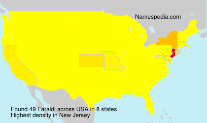 Surname Faraldi in USA Surname Faraldi in USA