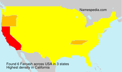 Surname Farcash in USA Surname Farcash in USA