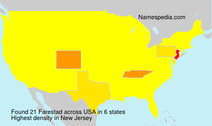 Surname Farestad in USA Surname Farestad in USA