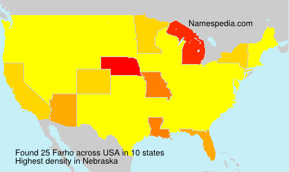 Surname Farho in USA Surname Farho in USA