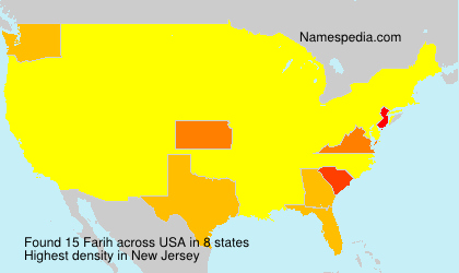 Surname Farih in USA Surname Farih in USA