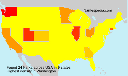 Surname Farka in USA Surname Farka in USA