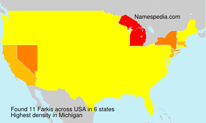 Surname Farkis in USA Surname Farkis in USA