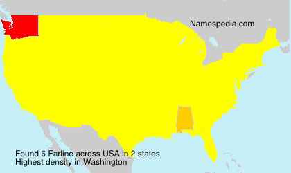 Surname Farline in USA