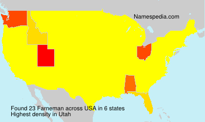 Surname Farneman in USA Surname Farneman in USA