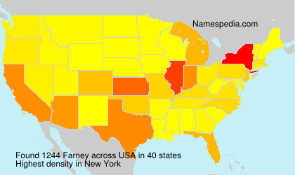 Surname Farney in USA Surname Farney in USA