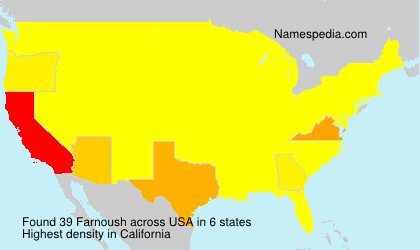 Surname Farnoush in USA Surname Farnoush in USA